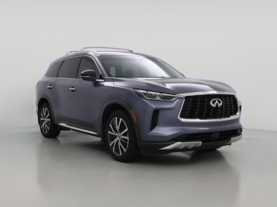 Blue 2022 Infiniti QX60 Sensory