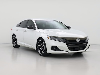 White 2022 Honda Accord Sport SE