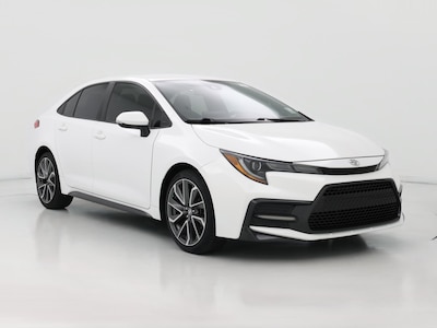 White 2021 Toyota Corolla SE