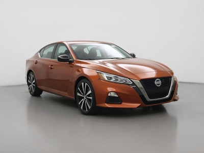 Orange 2021 Nissan Altima SR