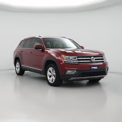 Red 2018 Volkswagen Atlas SEL