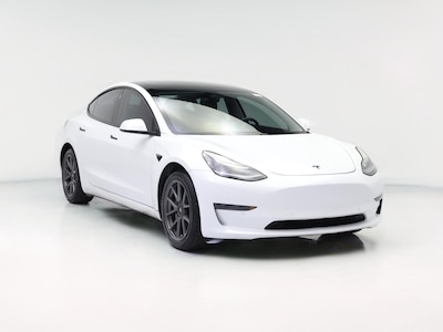 White 2021 Tesla Model 3 Standard Range Plus