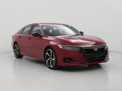 Red 2022 Honda Accord Sport