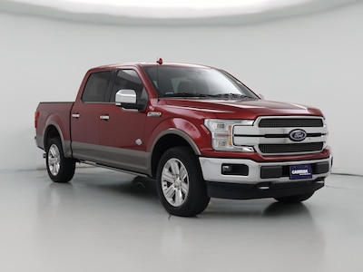 Red 2018 Ford F150 King Ranch