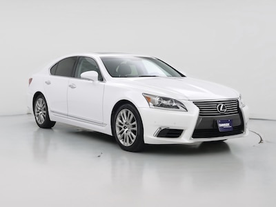 White 2014 Lexus LS 460