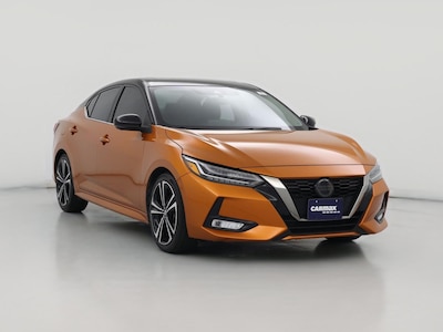 Orange 2023 Nissan Sentra SR
