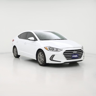 White 2017 Hyundai Elantra SE