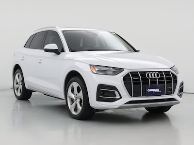 White 2021 Audi Q5 Premium Plus