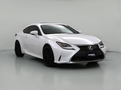 White 2016 Lexus RC 200t