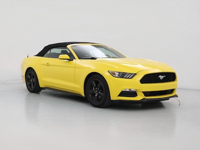 Yellow 2016 Ford Mustang