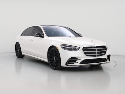White 2023 Mercedes-Benz S580
