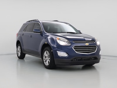 Blue 2017 Chevrolet Equinox LT