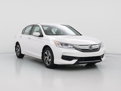 White 2017 Honda Accord LX