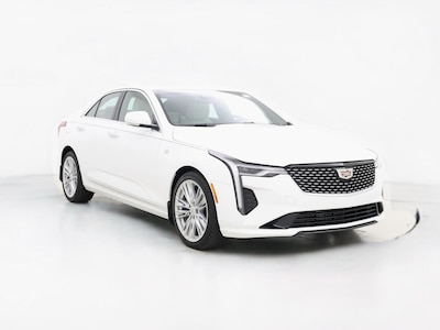 White 2021 Cadillac CT4 Premium Luxury