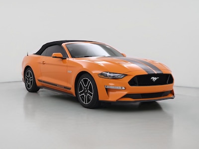 Orange 2020 Ford Mustang GT Premium