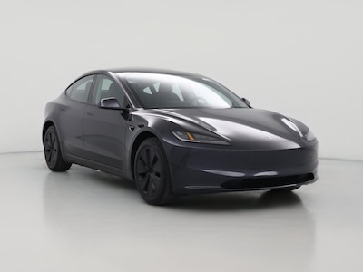 Gray 2025 Tesla Model 3 Long Range