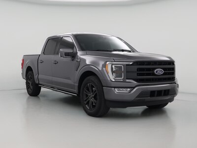 Gray 2021 Ford F150 Lariat