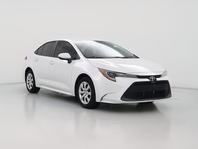 White 2022 Toyota Corolla LE