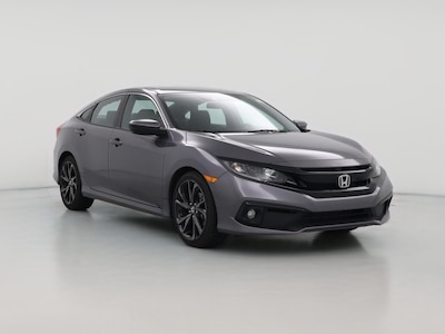 Gray 2020 Honda Civic Sport