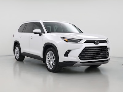 White 2024 Toyota Grand Highlander Platinum