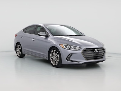 Gray 2017 Hyundai Elantra Limited