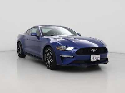 Blue 2022 Ford Mustang Ecoboost