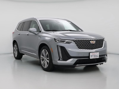 Silver 2025 Cadillac XT6 Premium Luxury