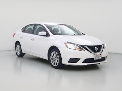 White 2019 Nissan Sentra SV
