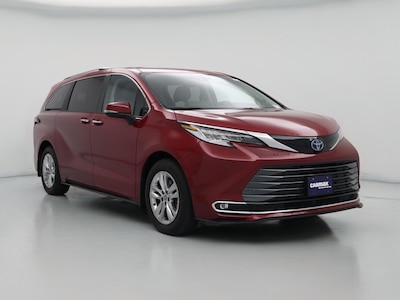 Red 2024 Toyota Sienna Hybrid Limited