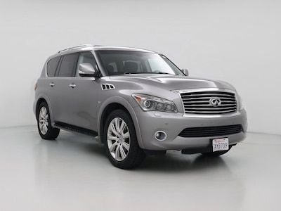 Gray 2014 Infiniti QX80