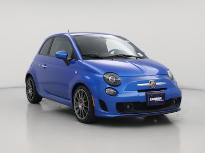 Blue 2018 Fiat 500 Abarth