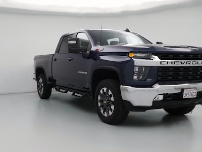 Blue 2021 Chevrolet Silverado 2500 LT