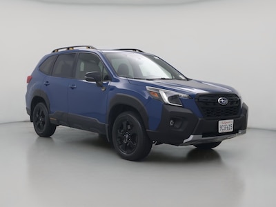 Blue 2022 Subaru Forester Wilderness