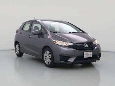 Gray 2017 Honda Fit LX