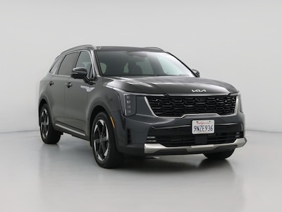 Gray 2025 Kia Sorento Hybrid SX Prestige