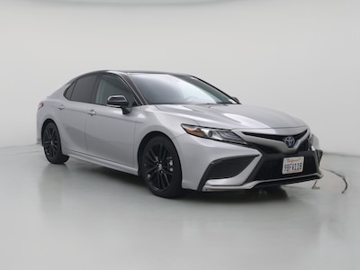 Silver 2022 Toyota Camry Hybrid XSE