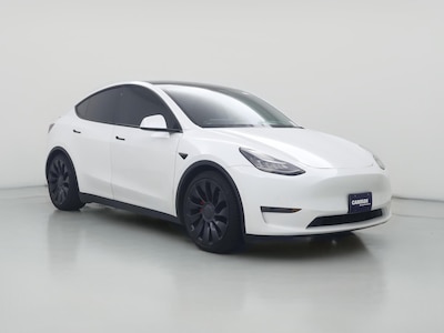 White 2020 Tesla Model Y Long Range