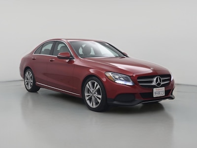 Red 2018 Mercedes-Benz C300