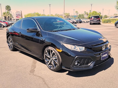 Black 2019 Honda Civic SI