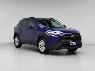 Blue 2022 Toyota Corolla Cross LE