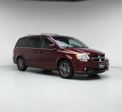 Red 2017 Dodge Grand Caravan SXT