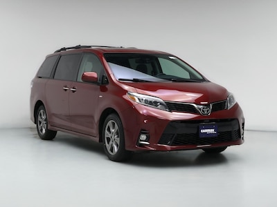 Red 2019 Toyota Sienna SE Premium