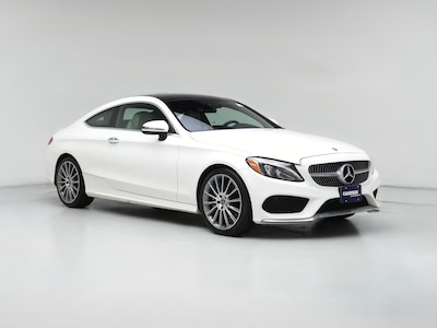 White 2018 Mercedes-Benz C300