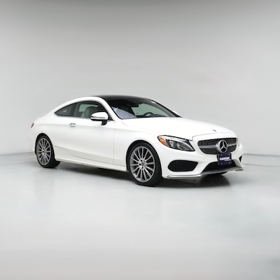 White 2018 Mercedes-Benz C300