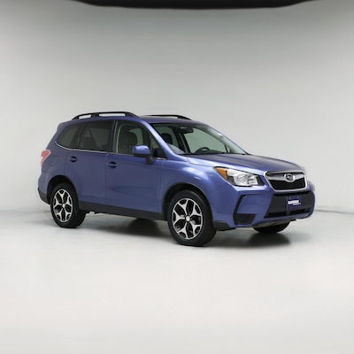 Blue 2016 Subaru Forester 2.0XT Premium