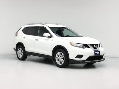 White 2015 Nissan Rogue SV