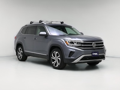 Gray 2021 Volkswagen Atlas SEL Premium