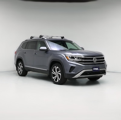 Gray 2021 Volkswagen Atlas SEL Premium