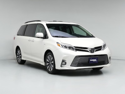 White 2020 Toyota Sienna Limited Premium
