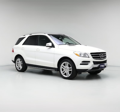 White 2015 Mercedes-Benz ML350